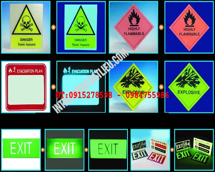 BÁN ĐÈN EXIT DẠ QUANG, BIỂN BÁO PCCC DẠ QUANG GIÁ CỰC RẺ, CHẤT LƯỢNG CAO