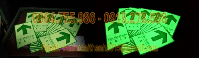 BIỂN CHỈ DẪN DẠ QUANG CHẤT LƯƠNG CAO   GIÁ RẺ NHẤT HÀ NỘI