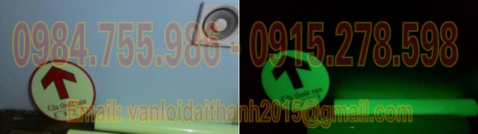 BIỂN BÁO DẠ QUANG, BIỂN BÁO THOÁT HIỂM DẠ QUANG TẠI HÀ NỘI