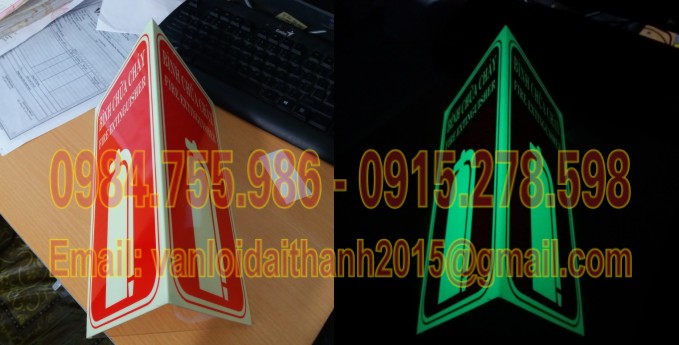 BIỂN PCCC DẠ QUANG - BIỂN BÁO PHÒNG CHÁY CHỮA CHÁY GIÁ RẺ