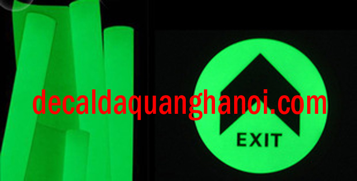 BIỂN BÁO PCCC DẠ QUANG, BIỂN EXIT DẠ QUANG, BIỂN BÁO VỊ CHÍ BÌNH CHỮA CHÁY