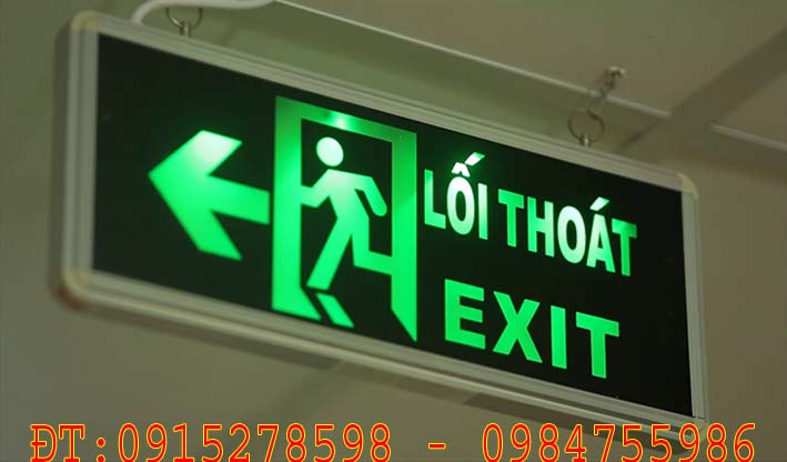 CUNG CẤP ĐÈN EXIT SỰ CỐ CHẤT LƯỢNG TỐT - SÁNG - BỀN - ĐẸP - RẺ